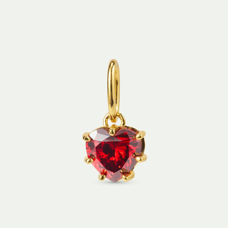 GARNET RED PENDANT