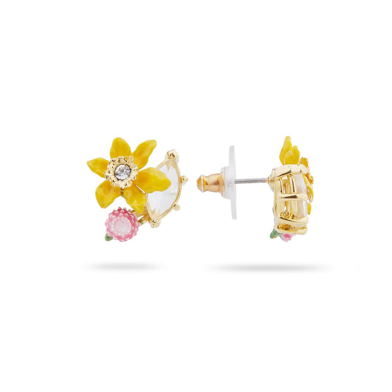 DAFFODIL POST EARRINGS